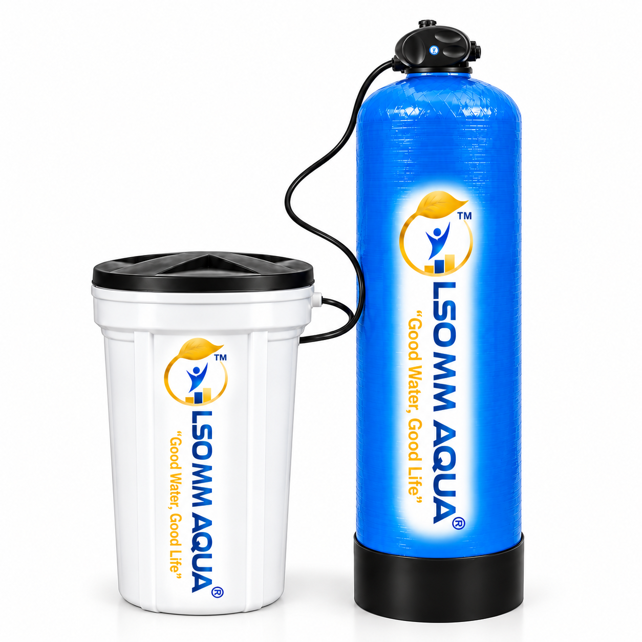 3000LPH Automatic Water Softener Plant FRP